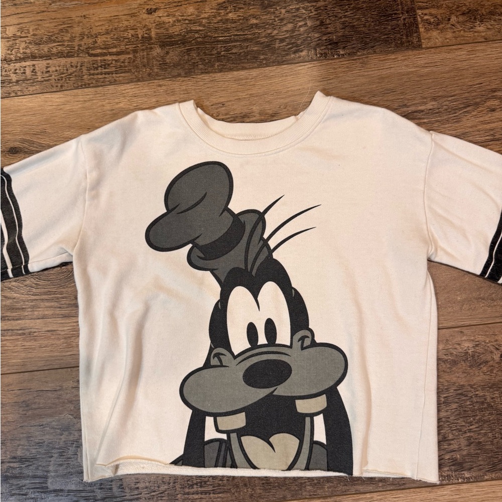 Disney H&M Goofy Cropped Sweater
